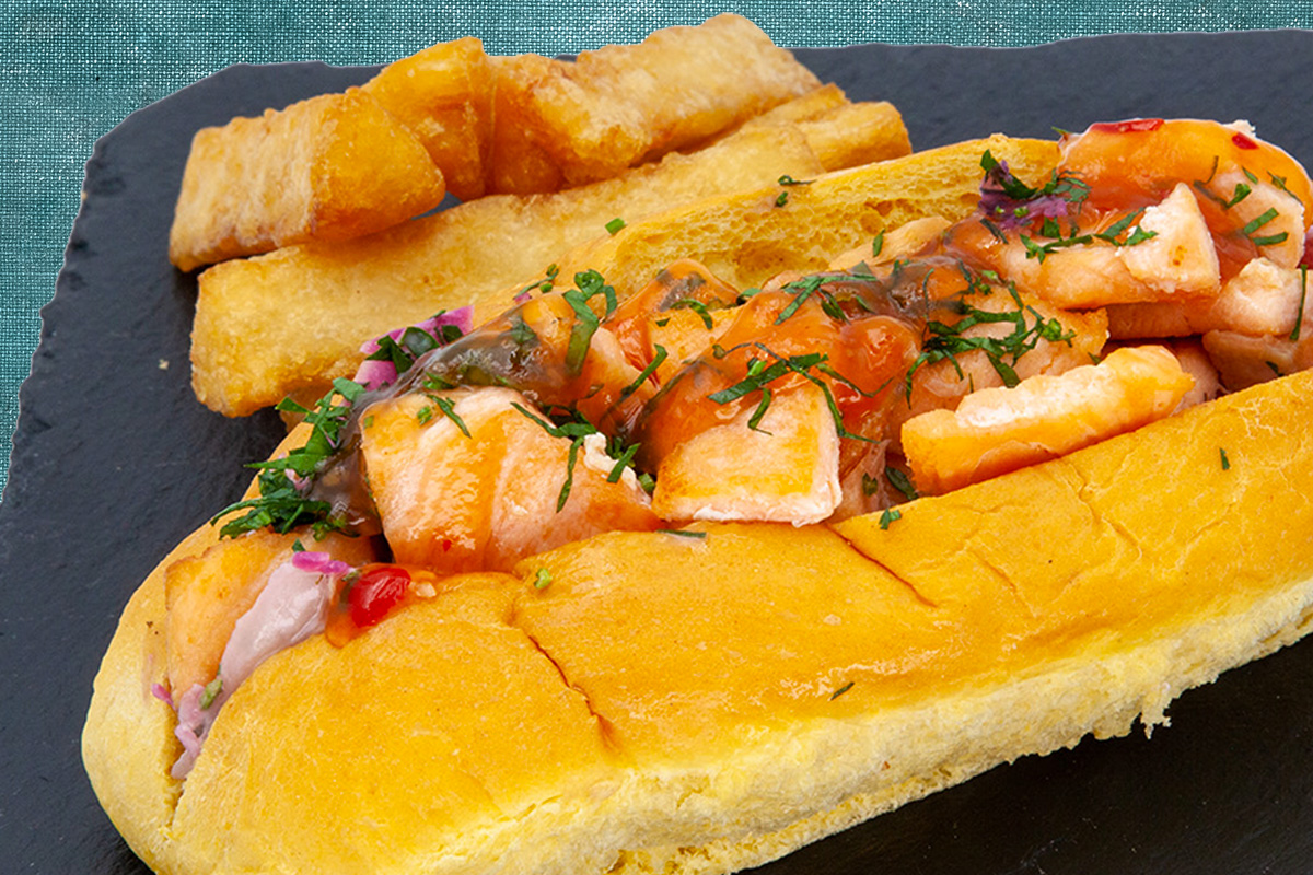 Salmon & Coleslaw Roll: un panino diverso